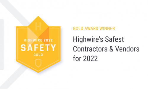 Safety gold award